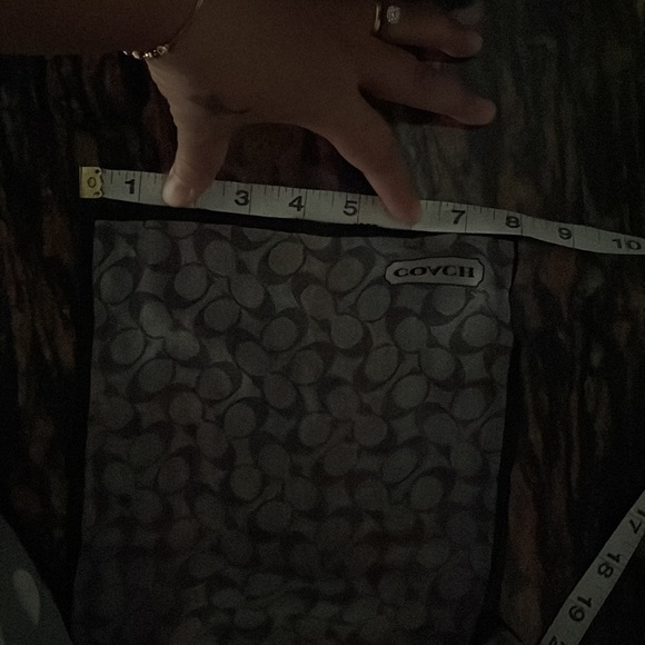 Coach mini scarf 🧣. Used . Condition 10:10 - Picture 3 of 3